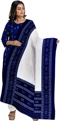 KALPRA FASHION Pure Cotton Embroidered Salwar Suit Material