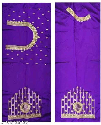 KYARAFAB Silk Blend Embroidered Blouse Material