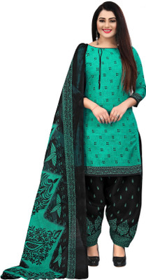 Rajnandini Cotton Blend Printed Salwar Suit Material