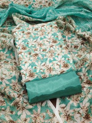 MUMAL Chanderi Printed Salwar Suit Material