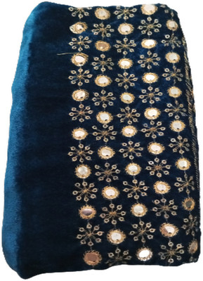 Cotton colors Velvet Self Design Blouse Material