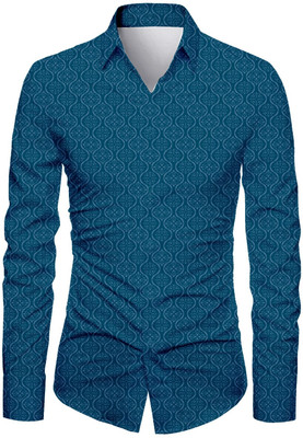 KAPURIYA FAB Polycotton Printed Shirt Fabric