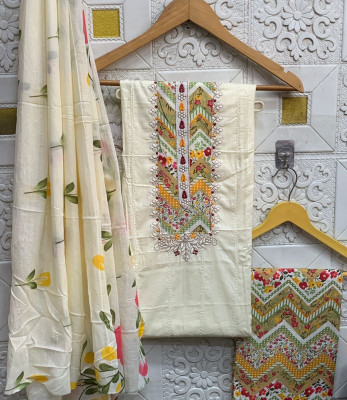 REET MAHAL Pure Cotton Printed Salwar Suit Material