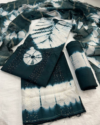 SAMJU Viscose Rayon Printed Kurta & Churidar Material