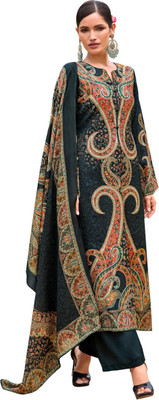 HouseOfCommon Wool Embroidered Salwar Suit Material