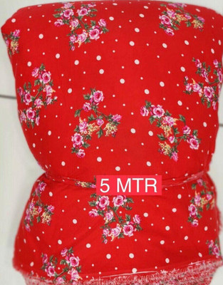 HouseOfCommon Crepe Printed Kurta Fabric