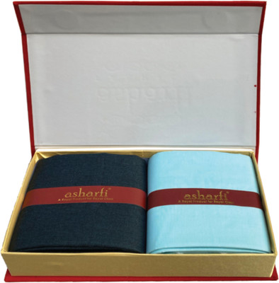 Asharfi Polycotton Solid Shirt & Trouser Fabric