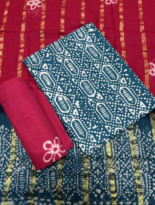 Drashti Creation Cotton Blend Printed Salwar Suit Material