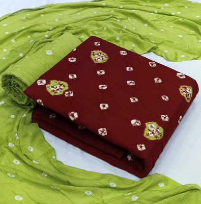 PRANJAL ART Georgette Printed Salwar Suit Material