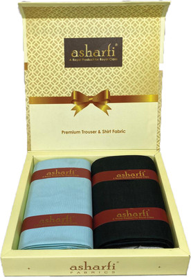 Asharfi Polycotton Solid Shirt & Trouser Fabric