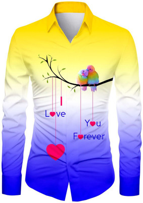 MAME CREATION Polyester Printed Shirt Fabric