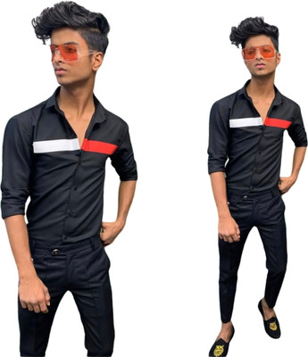 Avdhut Enterprise Polyester Striped Shirt Fabric