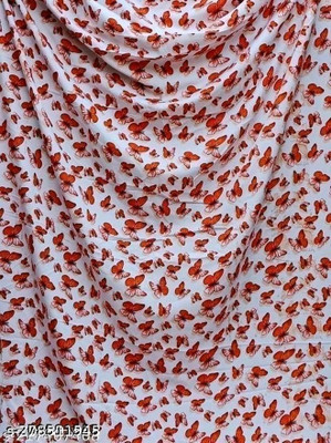 HouseOfCommon Crepe Printed Kurta Fabric