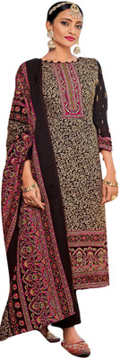 Rosaniya Wool Printed Salwar Suit Material