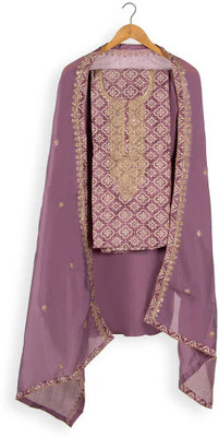 Aurum Cotton Blend Floral Print Salwar Suit Material