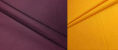 AARVISA Pure Cotton Solid Shirt Fabric