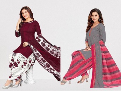 laxmi creation Pure Cotton Printed Salwar Suit Material