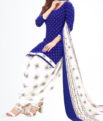 TenTree Crepe Paisley Salwar Suit Material