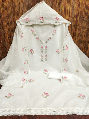 Fasdest Modal Embroidered Salwar Suit Material