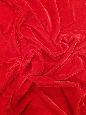 Seg Velvet Solid Multipurpose Running Fabric