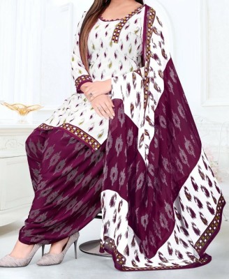 THIRA Crepe Printed Salwar Suit Material