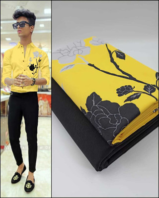 tmcretion Polycotton Printed Shirt & Trouser Fabric