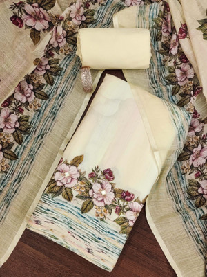 ShopGlobal Pure Cotton Printed Salwar Suit Material