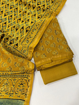 ankaari Chanderi Printed Salwar Suit Material