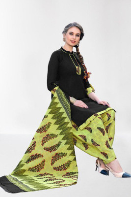 Swaron Crepe Printed Salwar Suit Material