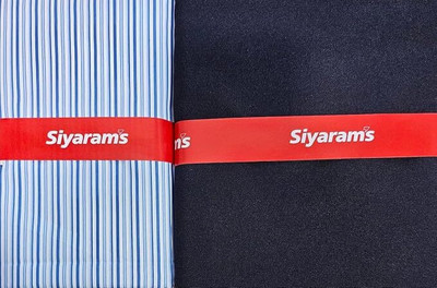 siyaram Cotton Blend Solid Shirt & Trouser Fabric