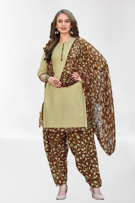 THIRA Crepe Printed Salwar Suit Material