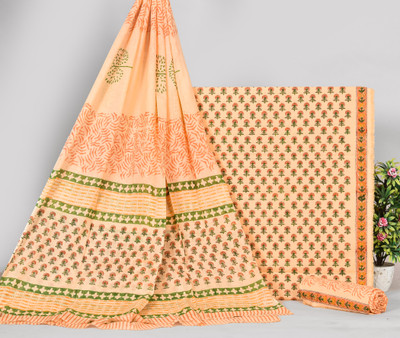 NISHIRE Pure Cotton Printed Salwar Suit Material