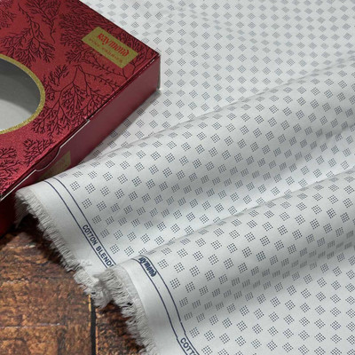 Raymond Pure Cotton Printed Shirt Fabric