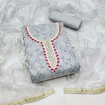 Blissta Modal Floral Print Salwar Suit Material