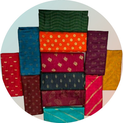 Sachita Georgette Solid Blouse Material