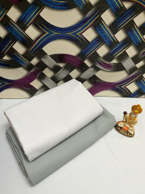 KHODIYAAR FASHION Polycotton Solid Shirt & Trouser Fabric
