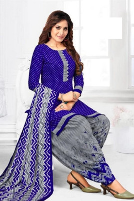 Panchvati NX Crepe Printed Salwar Suit Material