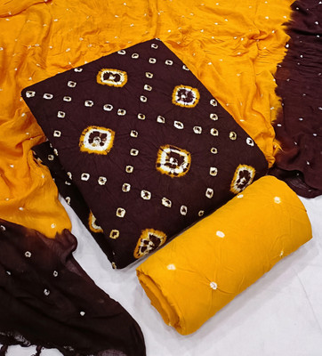 SYS Brand - Shop Your Style Cotton Blend Printed Salwar Suit Material