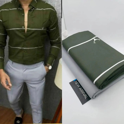 tmcretion Polycotton Solid Shirt & Trouser Fabric