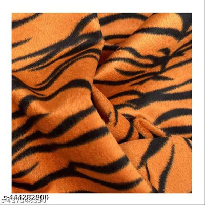 Thixie Velvet Self Design Multi-purpose Fabric