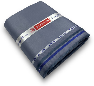 JHABAK'S Satin Solid Shirt Fabric