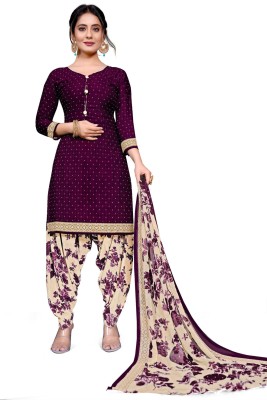 VihaanExim Cotton Blend Printed Salwar Suit Material