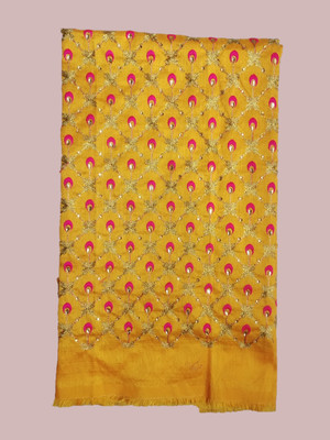 HouseOfCommon Silk Blend Embroidered Blouse Material