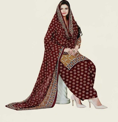 jeneric Pure Cotton Printed Salwar Suit Material