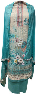 starmoda Cotton Blend Floral Print Salwar Suit Material