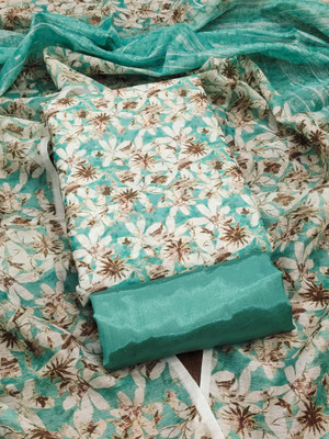 MUMAL Chanderi Printed Salwar Suit Material