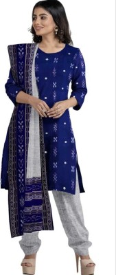 Abhinandan handloom Pure Cotton Solid Salwar Suit Material