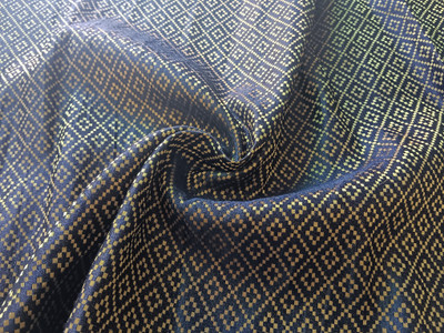 Divine Trends Brocade Checkered Blouse Material