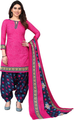 Rajnandini Cotton Blend Printed Salwar Suit Material