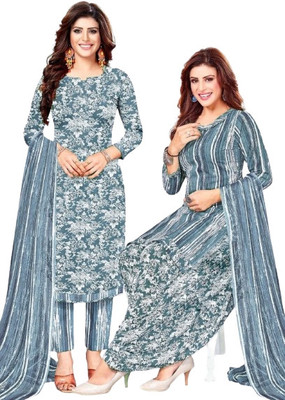 NISHIRE Crepe Printed Salwar Suit Material